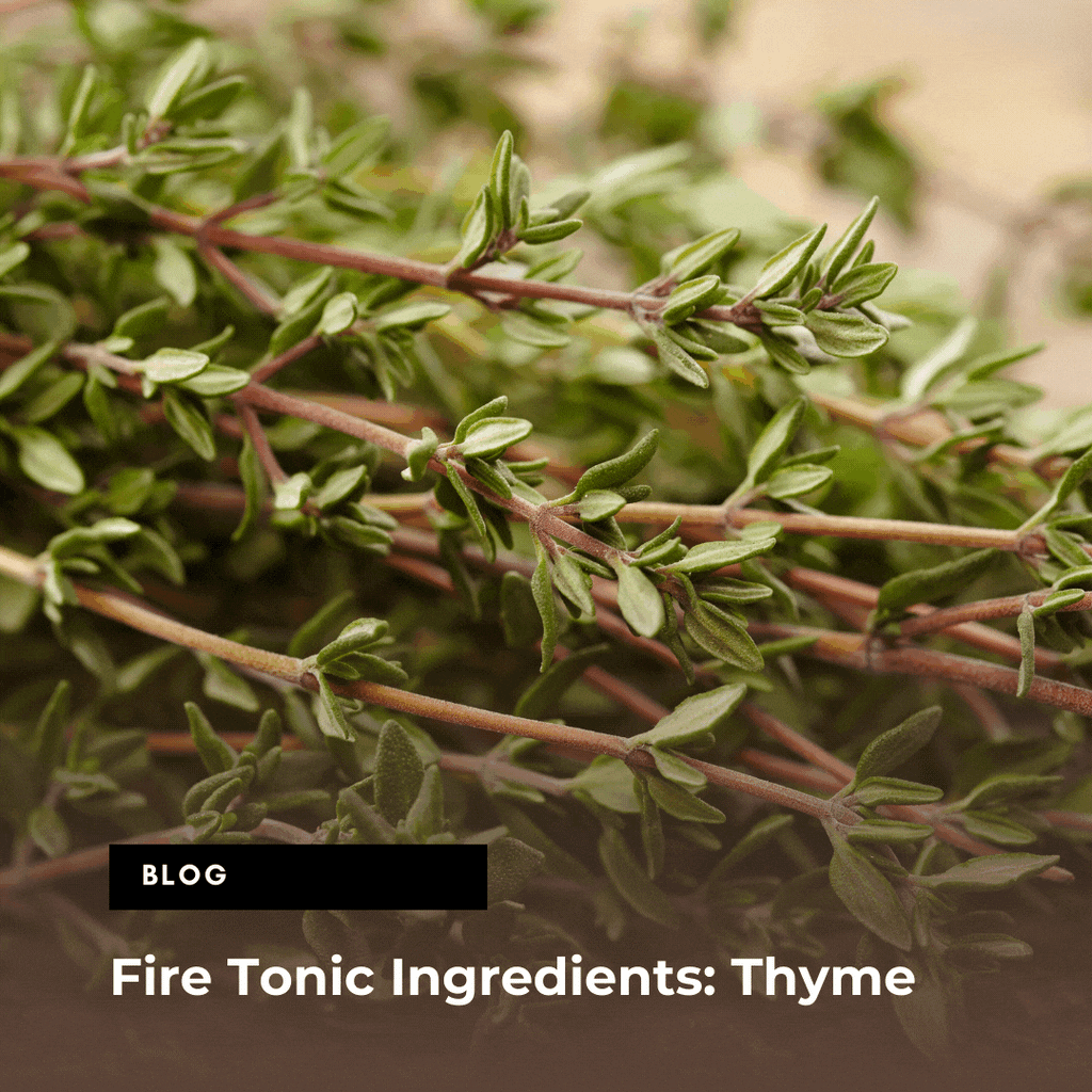 Thyme  ... FIRE TONIC ® ingredient #8