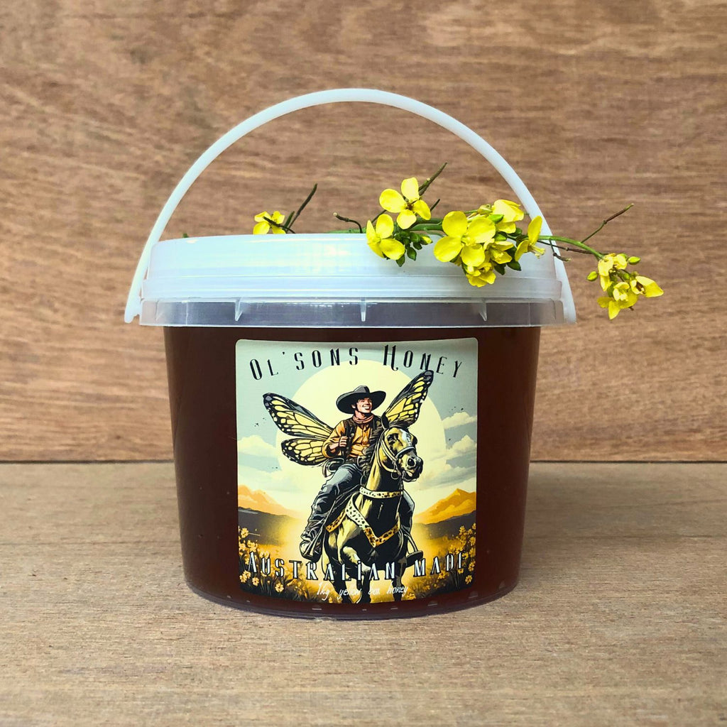 Ol'Sons Pure - Raw - Unfiltered - Honey 1Kg
