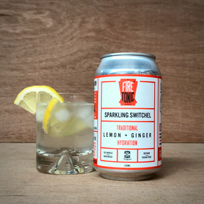 Lemon & Ginger Sparkling Switchel